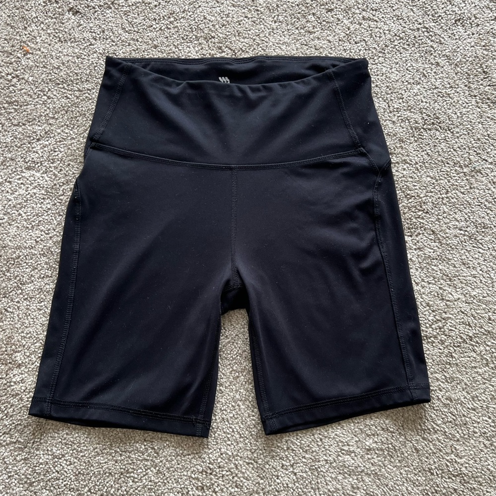 All In Motion Black Biker Shorts Size Small